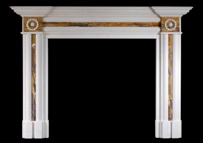 A piece of art: inlays in antique fireplaces