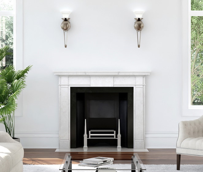 reproduction fireplace