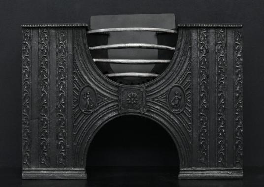 An English cast iron hob grate