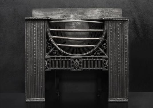 A fine quality cast iron hob grate