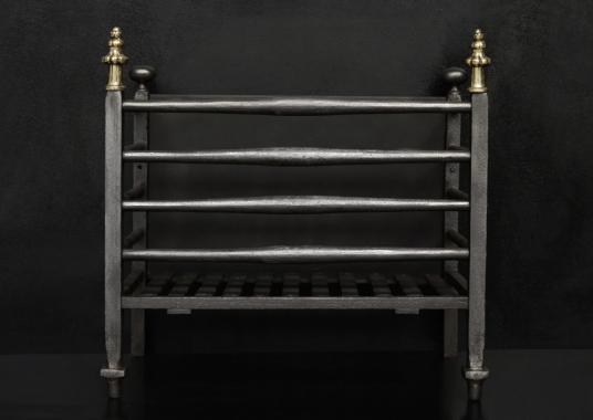 A simple English firegrate of linear form