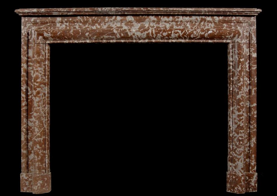 A 19th century English Rouge Royale fireplace