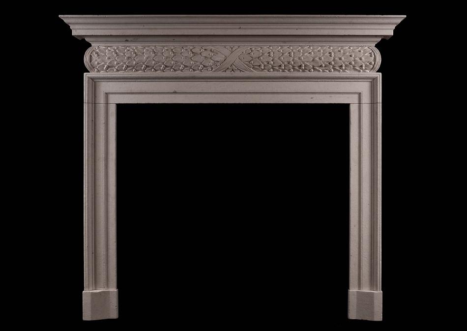 antique stone fireplace