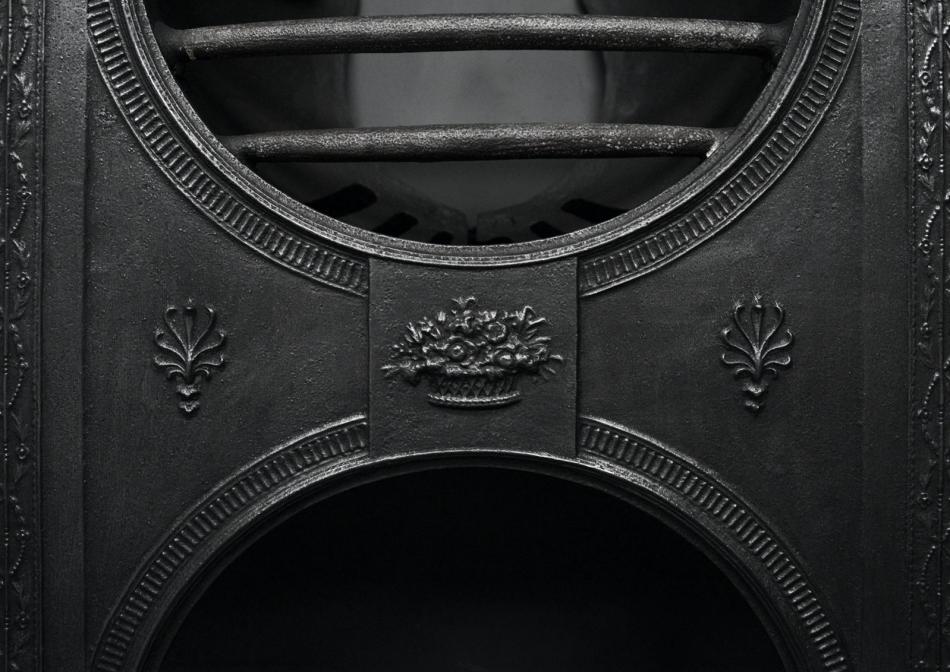 An English cast iron hob grate
