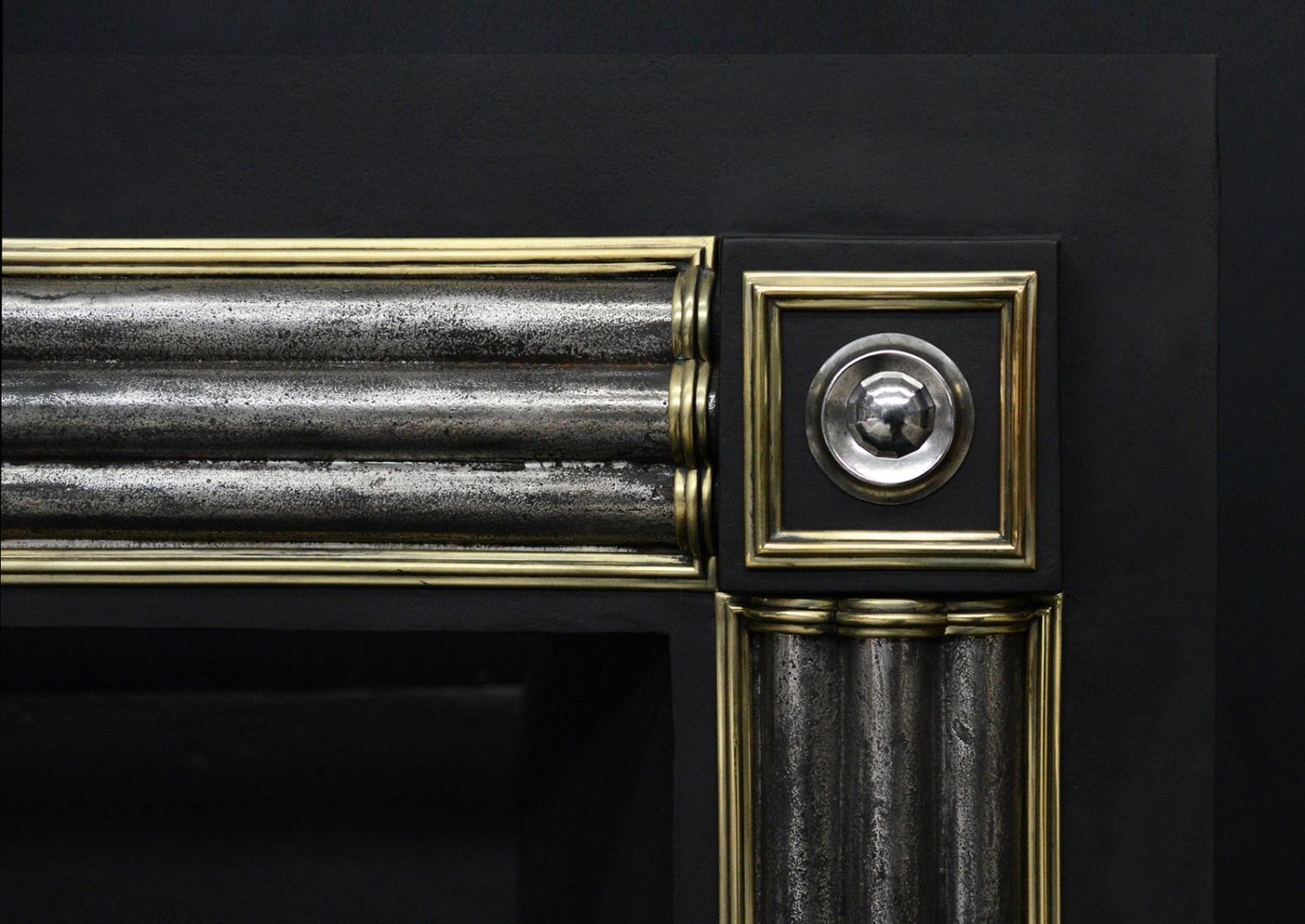 A Regency style register grate in the manner of George Bullock